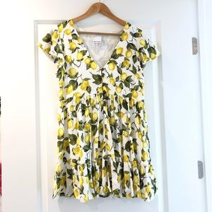 Vici Dress LEMONS and so sweet! SZ: M